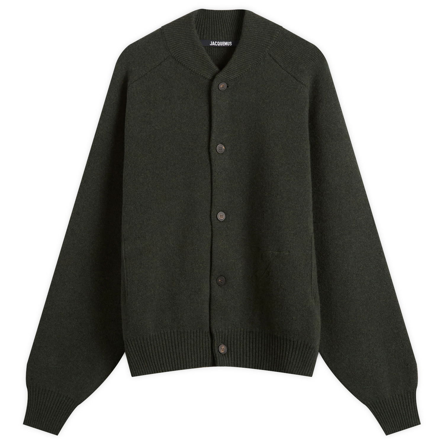 Sveter Jacquemus Wool Cashmere Knitted Bomber Jacket Čierna | 25HCDM00567AK00278-580, 1