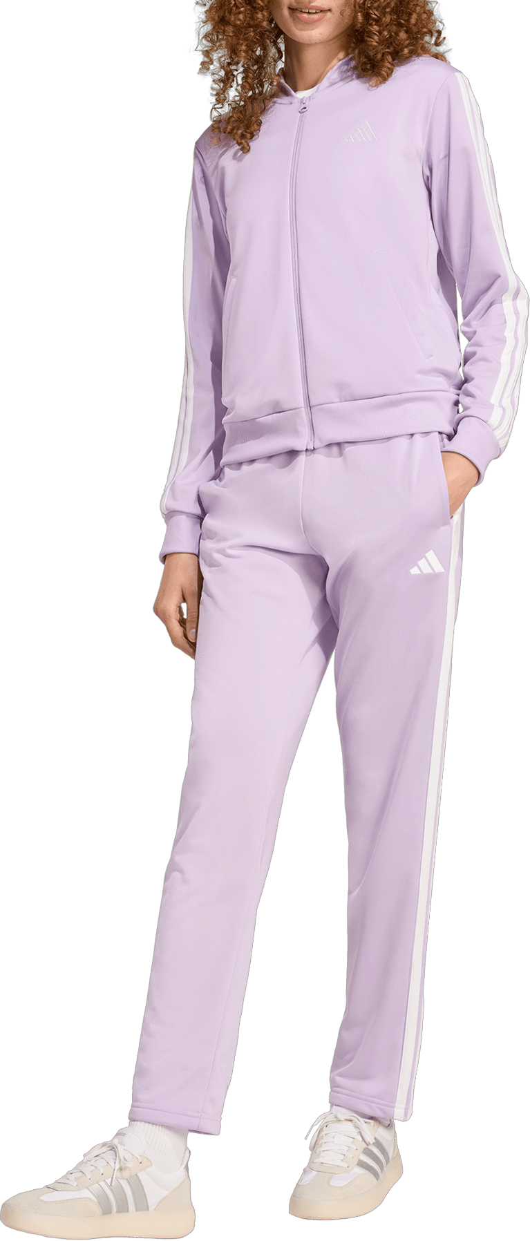 Súprava adidas Originals Essentials 3-Stripes Tracksuit Fialová | jx0511