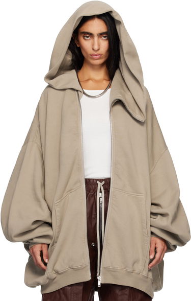 Mikina Rick Owens DRKSHDW Concordians Megamountain Hoodie Béžová | DS02E7228 F, 0
