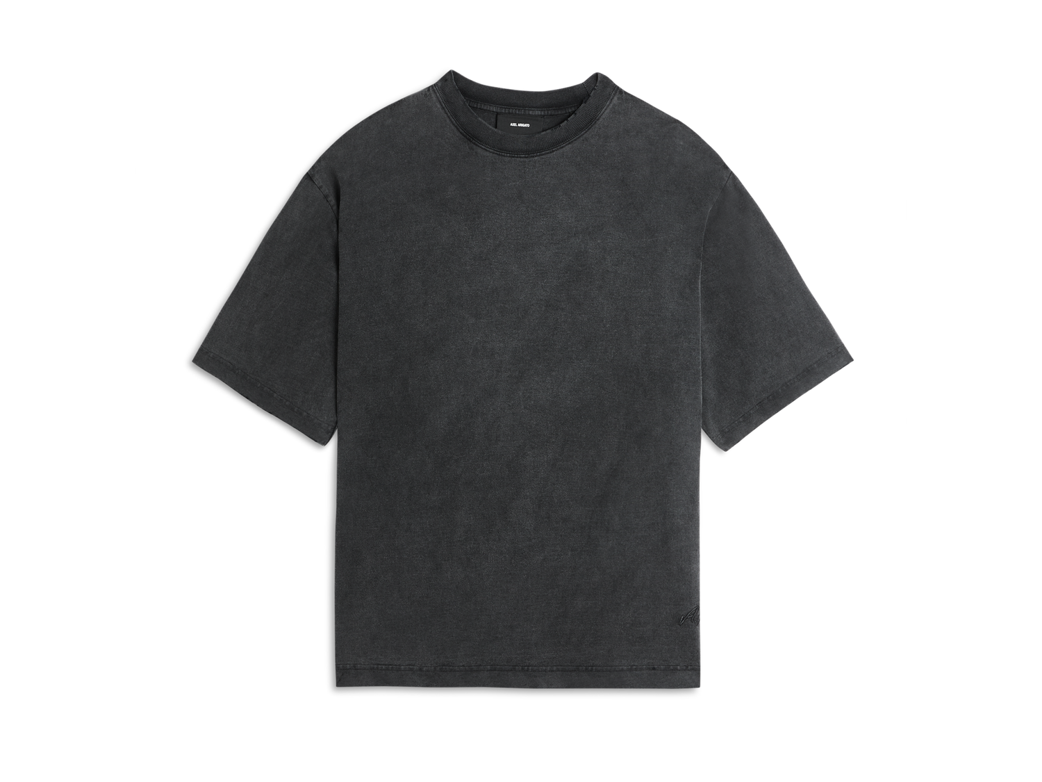 Tričko AXEL ARIGATO Wes Distressed T-Shirt Čierna | A2225001, 1