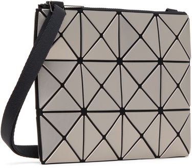 Taška cez rameno BAO BAO ISSEY MIYAKE Geometric Pattern Metallic Crossbody Bag Šedá | BB46AG626, 1