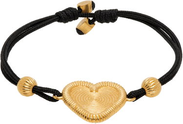 Náramok Valentino Valentino Garavani Fil Perdu Gold-Tone Heart Cord Bracelet Metalická | 6W0J0Z58CHY, 0