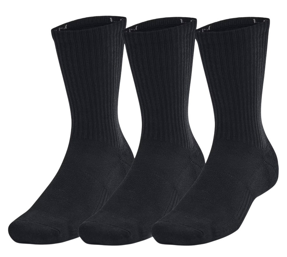 Ponožky Under Armour Under Armour UA TC 3 Crew Socks Čierna | 1386311-001, 0