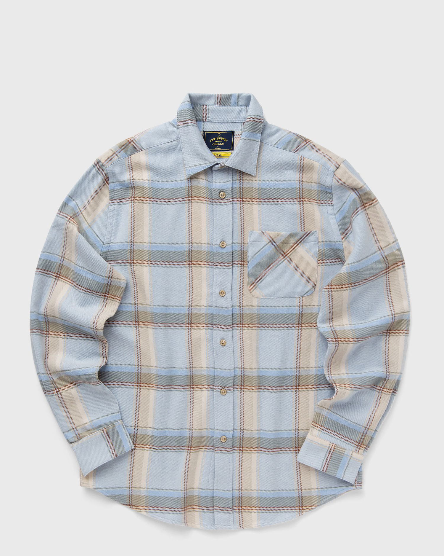 Košeľa Portuguese Flannel Flannel Shirt Modrá | AW24.022.CENTRAL, 0