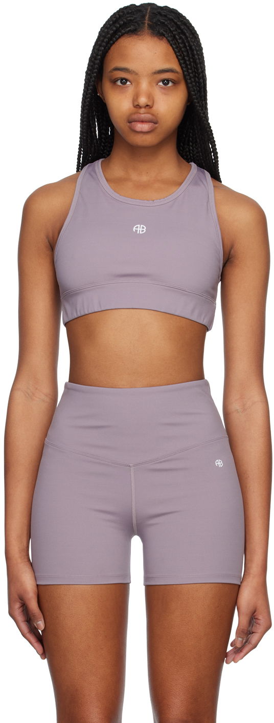 Podprsenka Anine Bing Anine Bing Blair Sports Bra Fialová | S-10-0071-510, 0