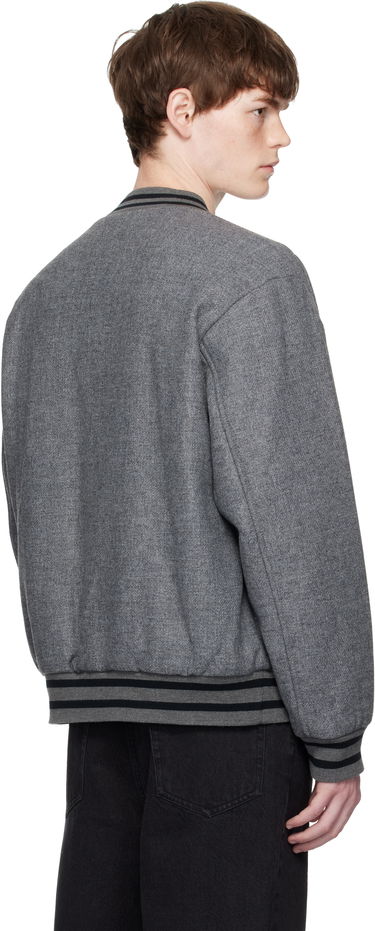 Bomber bunda A.P.C. A.P.C. Micka Wool Bomber Jacket Šedá | WVBEB-M32010, 2