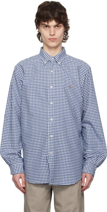 Košeľa Polo by Ralph Lauren Ralph Lauren Classic Fit Gingham Oxford Shirt Modrá | 710548535007, 0