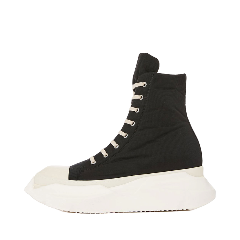 Tenisky a topánky Rick Owens DRKSHDW Strobe Abstract High Cotton Nylon Black Milk Čierna | DU02B4840 MU 911