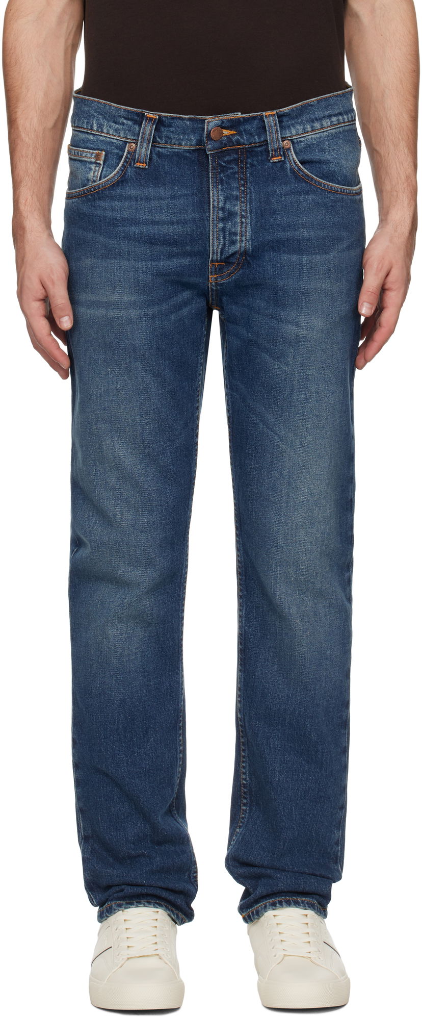 Džínsy Nudie Jeans Ollie Jeans Modrá | 114780