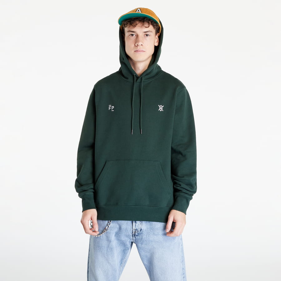 Mikina DAILY PAPER Filling Pieces x Flag Hoodie Čierna | 2109170, 1