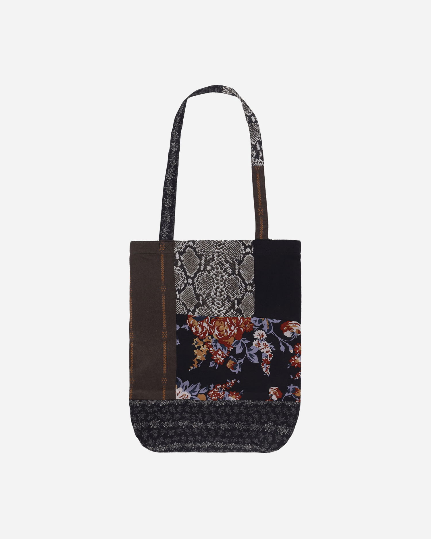 Tote bag KAPITAL Patchwork Novel Tote Bag Rôznofarebný | K2406XB531 BLACK, 0