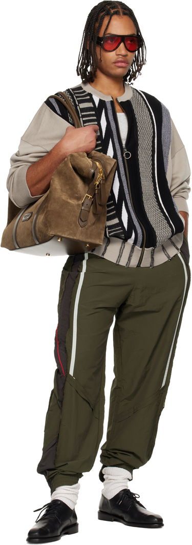 Tepláky Martine Rose Martine Rose Layered Track Pants Zelené | 120WP01414, 3