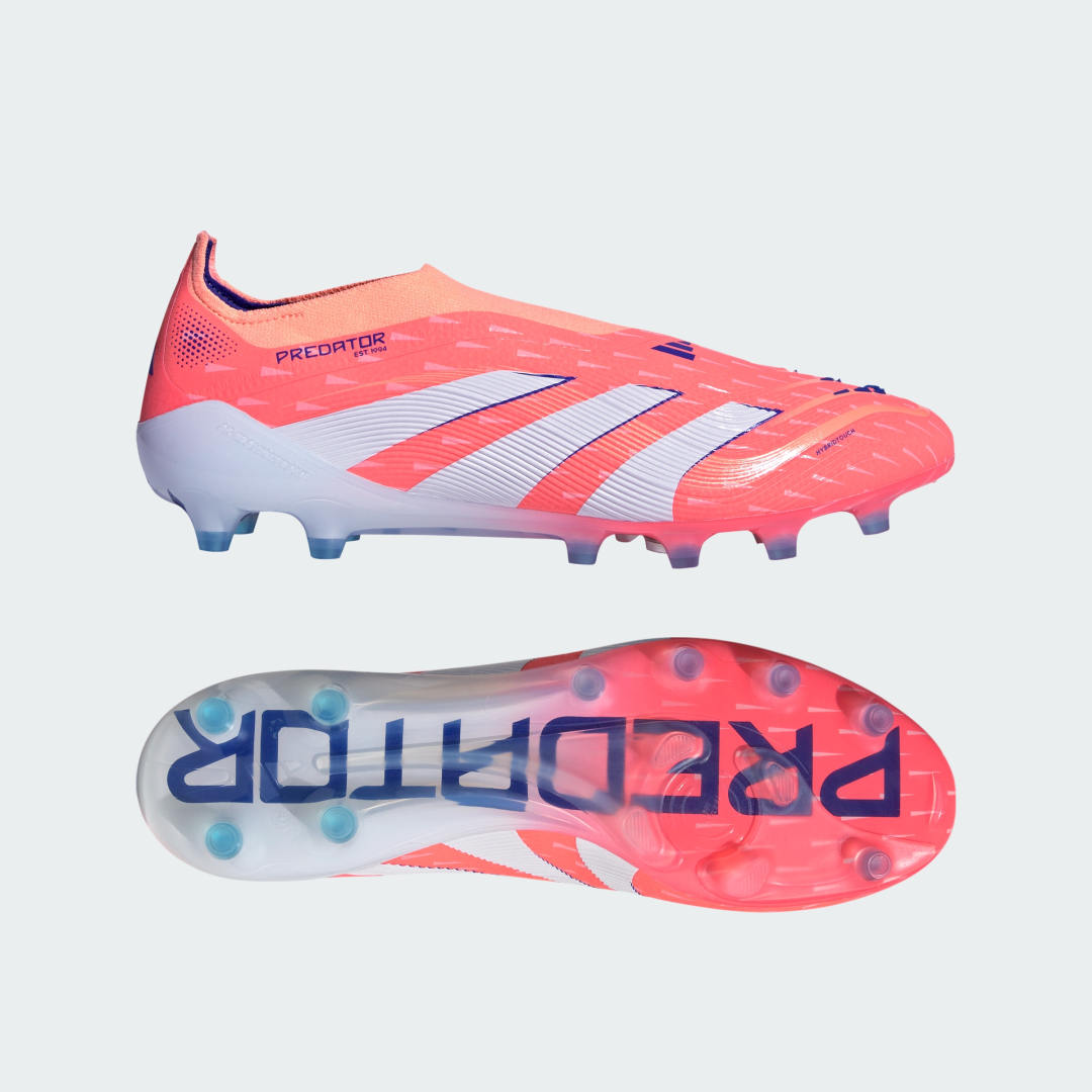 Tenisky a topánky adidas Performance Predator Elite Laceless Artificial Grass Football Boots Ružová | JH8875, 0