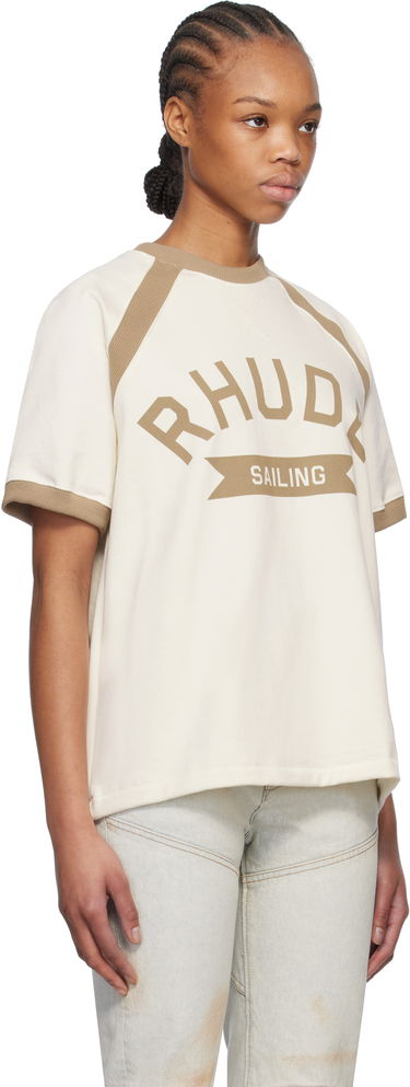 Tričko Rhude Rhude 'Rhude Sailing' T-Shirt Biela | RHPS25TT21012, 1