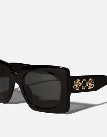 Slnečné okuliare Dolce & Gabbana Filigrana Acetate Sunglasses New Arrivals Onesize Čierna | VG4525VP1879V000, 3