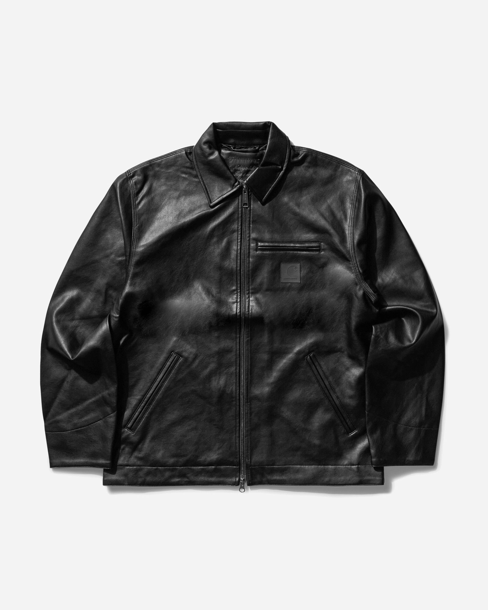 Black Detroit Leather Jacket