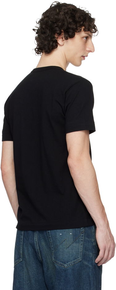 Tričko Comme des Garçons COMME des GARÇONS PLAY Basic Small Emblem T-Shirt Čierna | T304-051, 2