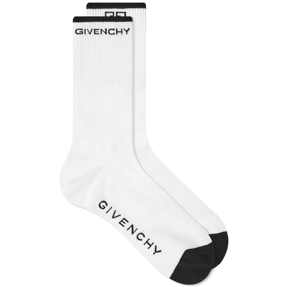 Ponožky Givenchy 4G Logo Socks Biela | BMB02A4037-116, 0