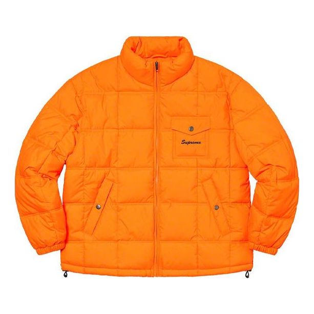 Prešívaná bunda Supreme Iggy Pop Puffy Jacket Oranžová | SUP-SS21-507