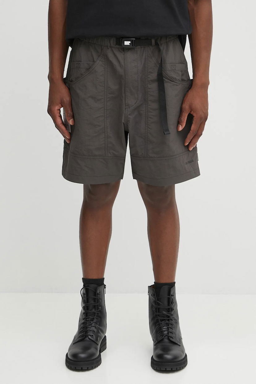 Šortky Neighborhood NEIGHBORHOOD Climbing Shorts Šedá | 251TSNH.PTM04