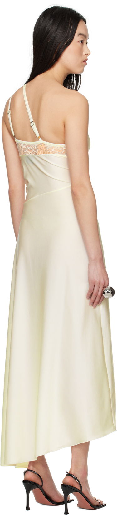 Šaty Coperni Coperni Asymmetric Maxi Dress Žltá | COPR135F5001, 2