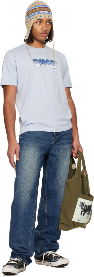 Tričko Dime Heavy Graphic T-shirt Modrá | DIMEHO2572LAV, 3