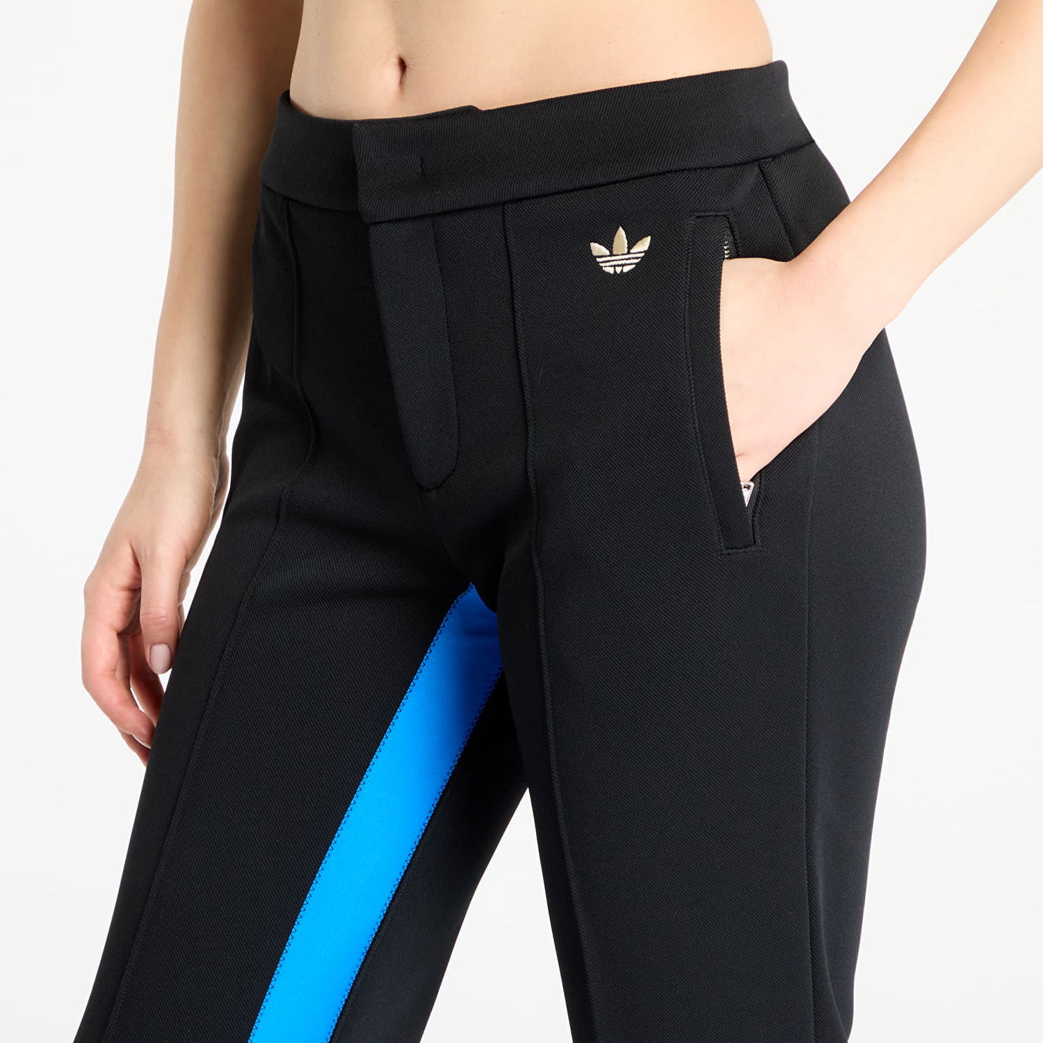 Nohavice adidas Originals Wales Bonner Pique Track Pants Čierna | JW6246, 1