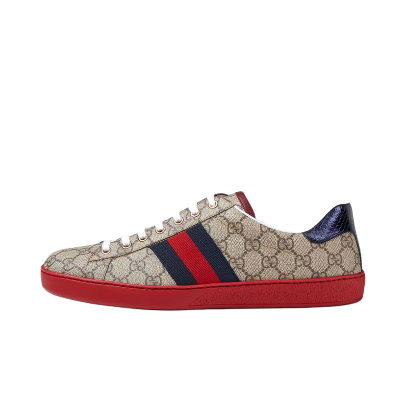 Tenisky a topánky Gucci Ace 'GG Supreme Red' Béžová | 429445 96G50 9767/429445 K2LH0 9767