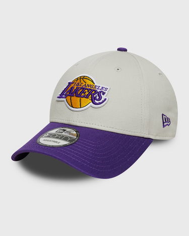 Šiltovka New Era Los Angeles Lakers 9FORTY NBA Colour Block Adjustable Cap Béžová | 60691266, 3