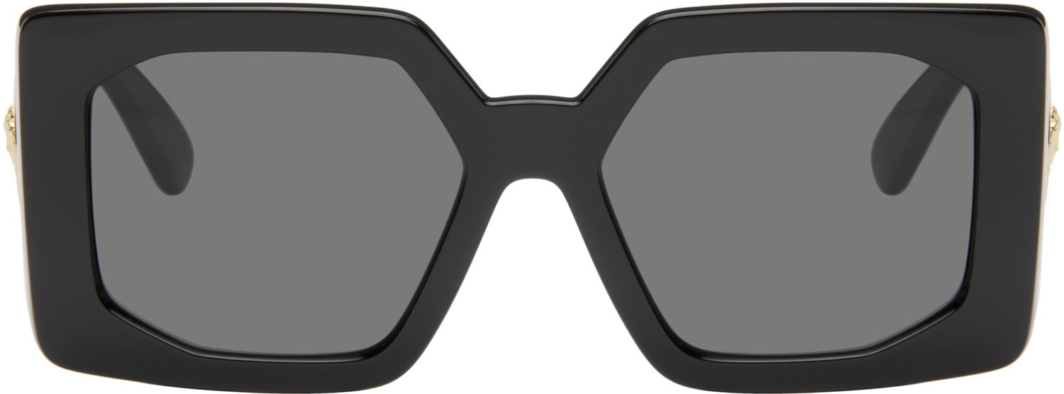 Slnečné okuliare Versace Oversized Square Sunglasses Čierna | 0VE4478U 8056262221457, 0