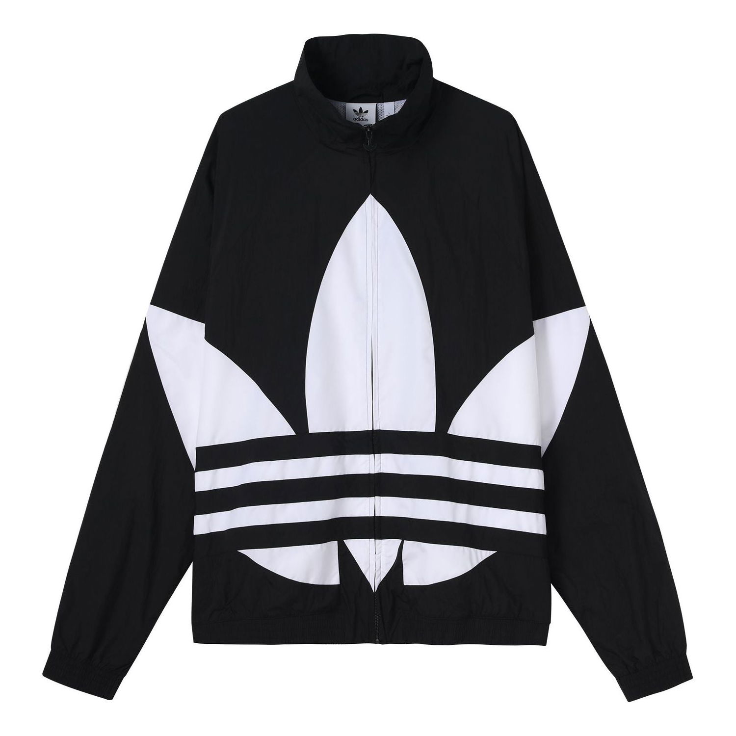 Vetrovka adidas Originals Originals Big Trefoil Track Top Čierna | FM9892, 0