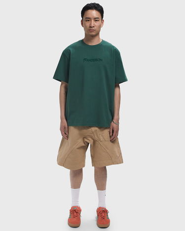 Tričko JW Anderson JW Anderson Logo Embroidery T-Shirt Zelené | JT0258-PG1510-591, 1