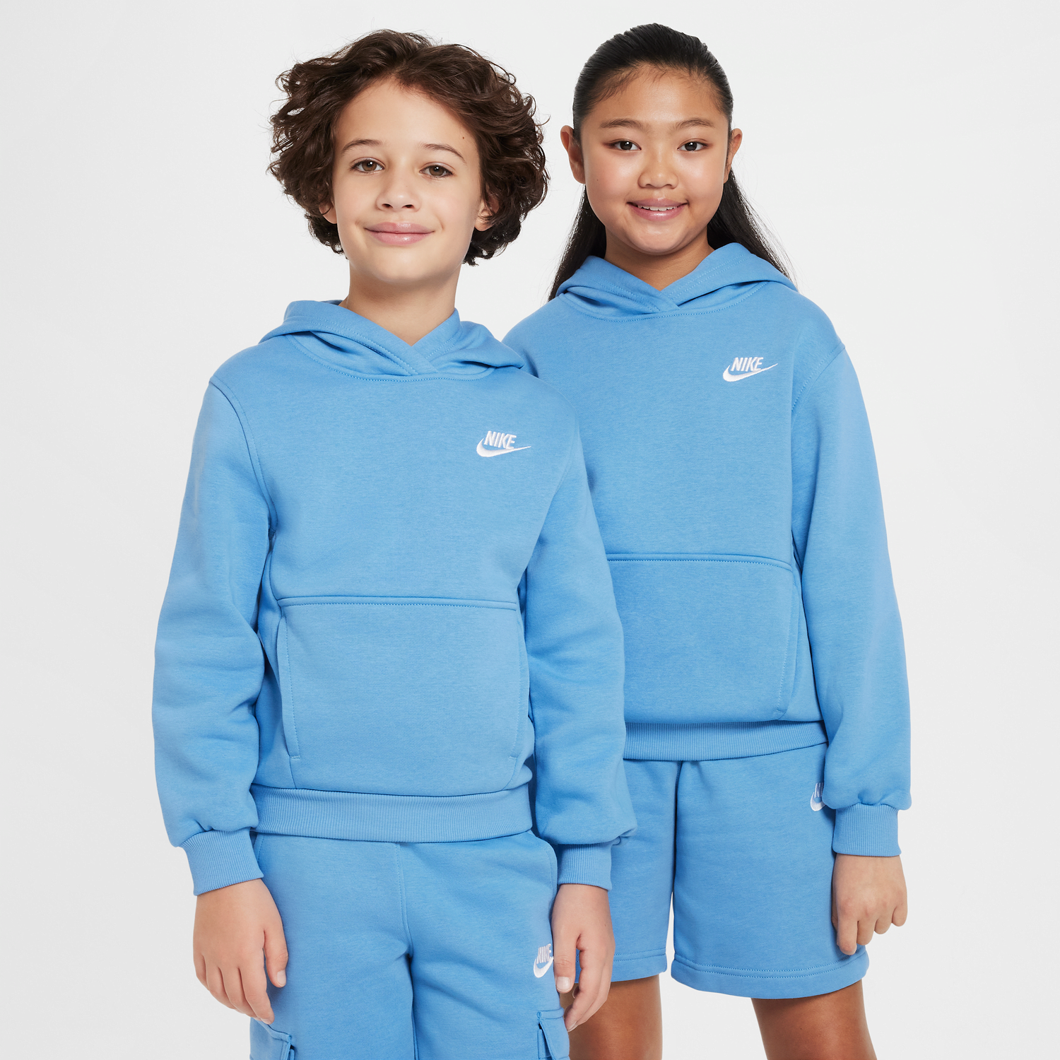 Mikina Nike Nike Sportswear Club Fleece Hoodie Modrá | FD3000-489, 1
