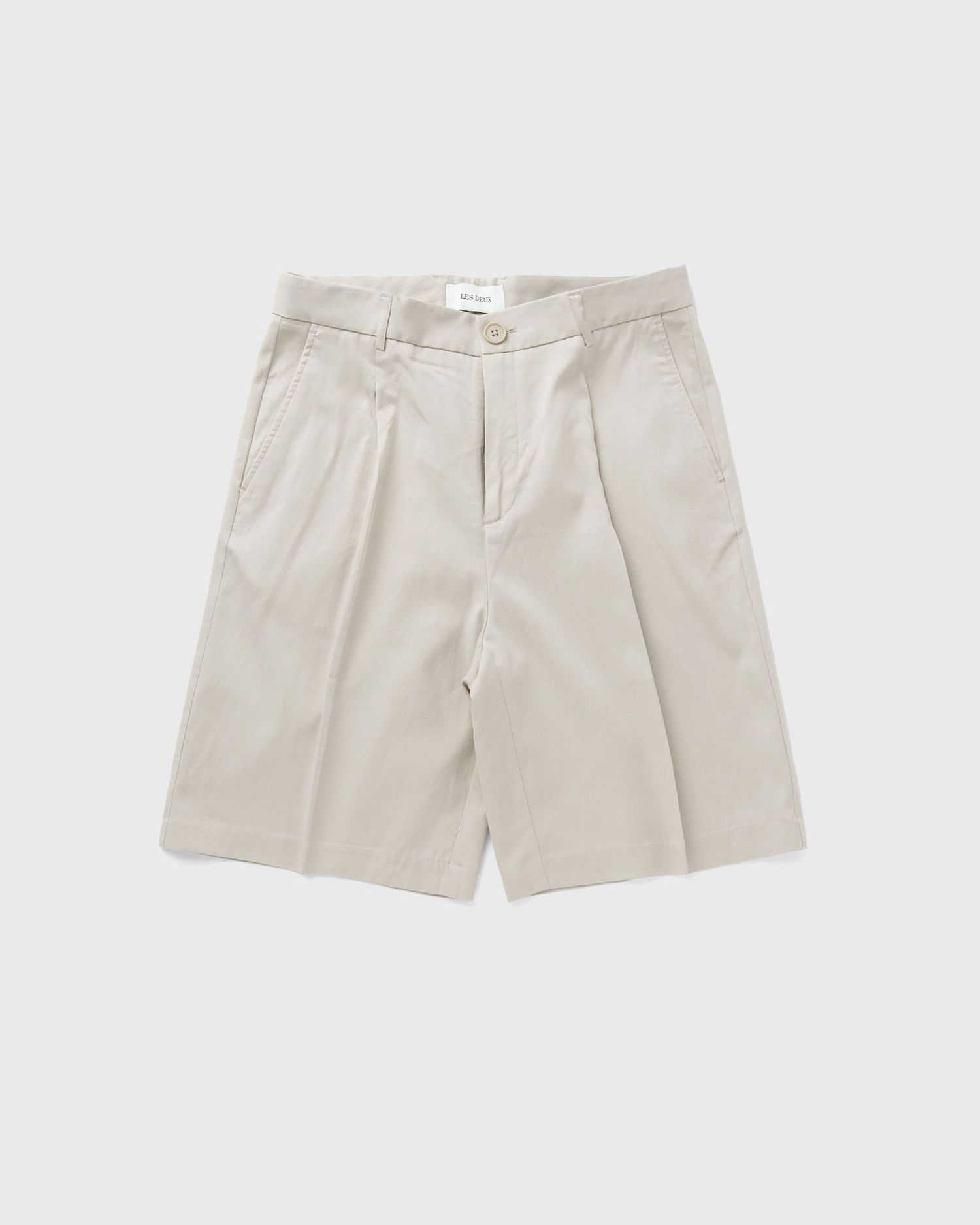 Šortky Les Deux Pleated Twill Suiting Shorts Béžová | 1000090-815, 0