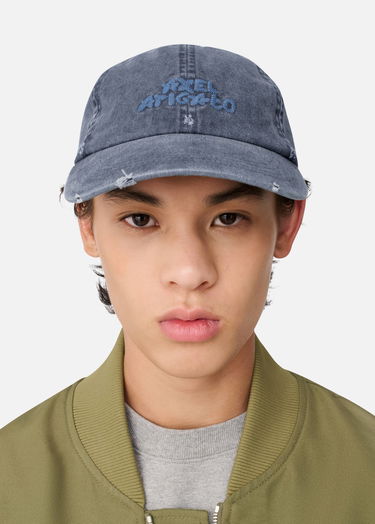 Šiltovka AXEL ARIGATO Floral Washed Distressed Cap Modrá | X3962004, 6