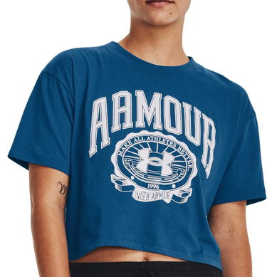 Crop Top Under Armour Collegiate Crop Top Modrá | 1379402-426, 0