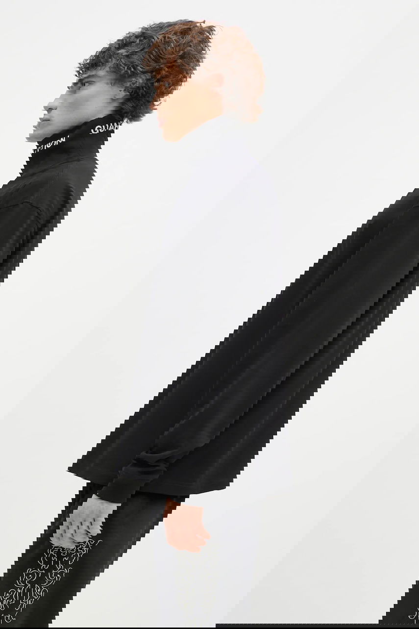 Tričko Pleasures Long-sleeved Cotton Satisfaction Turtleneck Čierna | P24W026, 1