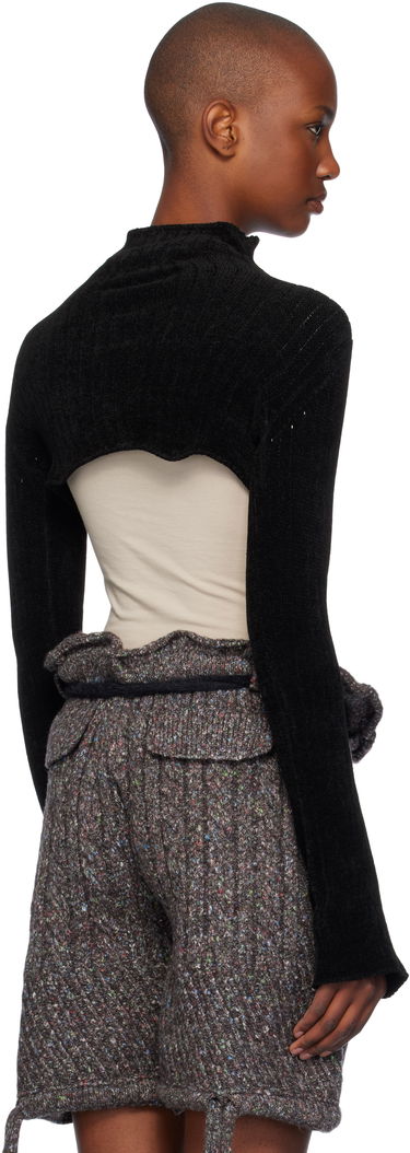 Sveter Ottolinger Ottolinger Knit Strap Long Sleeve Sweater Čierna | 707302, 2