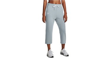 Tepláky Under Armour Rival Terry Flare Crop Pants Modrá | 1377000-465, 1