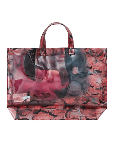 Tote bag Comme des Garçons Yue Minjun Tote Bag Ružová | FG-K210-SS21 1, 2