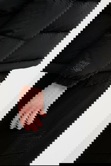 Prešívaná bunda MAISON KITSUNÉ Maison Kitsuné Oversize Quilted Puffer Čierna | PM02230WQ4070, 4