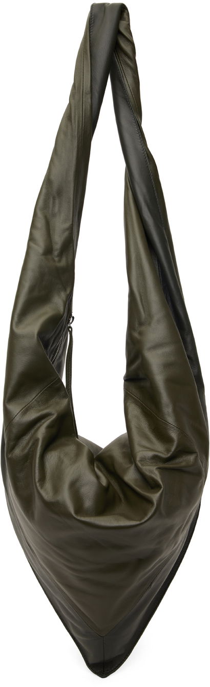 Scarf Leather Shoulder Bag