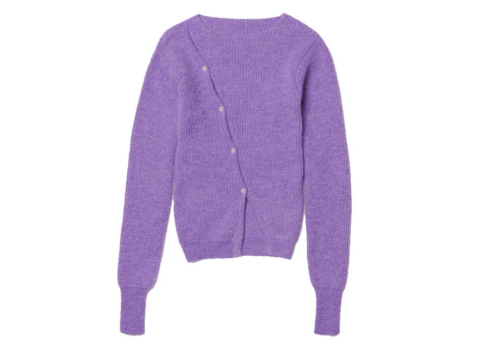 Sveter Jacquemus La Maille Pau Top Fialová | 202KN002-2085-650, 0