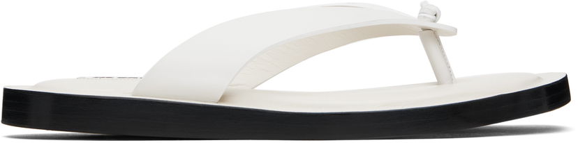 Oblečenie Jil Sander Jil Sander Thong Sandals Biela | J44WX0012_P4942