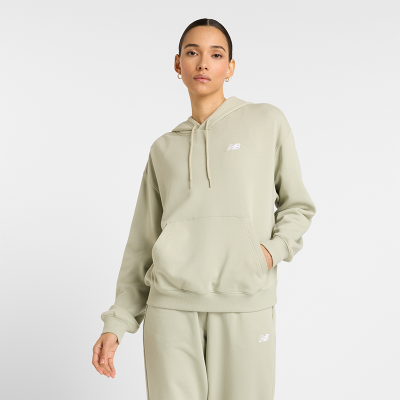 Mikina New Balance Women's Hoodie Zelené | NBWT41507OVN, 0