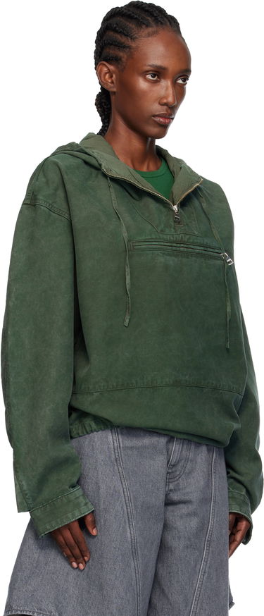Bunda JW Anderson JW Anderson Garment Dye Anorak Zelené | JK0416-PG1600, 1