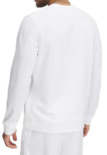 Mikina Under Armour Rival Terry Logo Crew Sweatshirt Biela | 1390140-100, 1