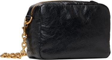Taška cez rameno Balenciaga Black Leather XS Camera Bag Čierna | 806459 2AAR8, 2