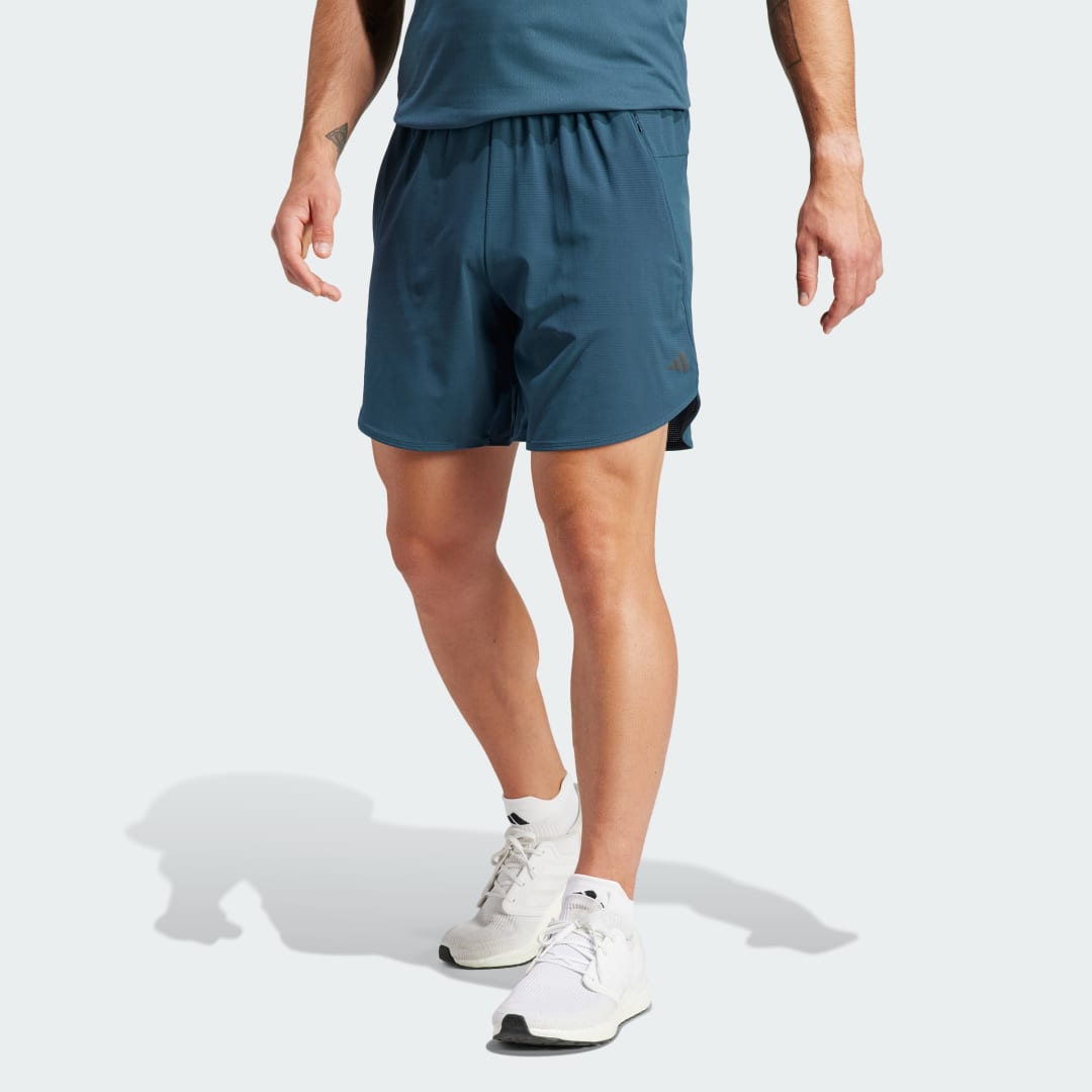 Šortky adidas Performance Designed for Training HIIT Training Modrá | IM1117, 0