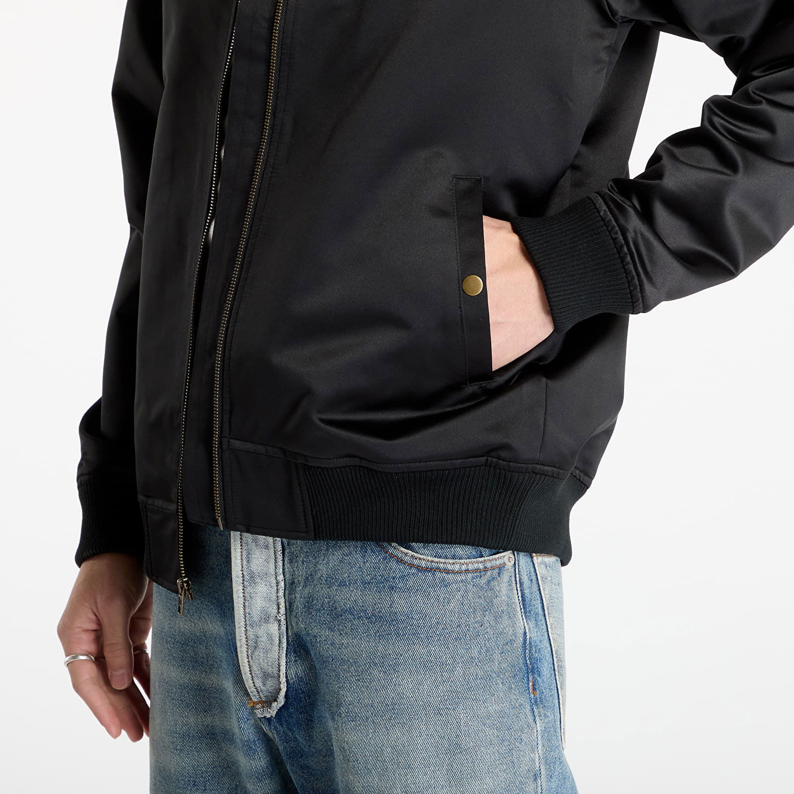 Satin Bomber Jacket